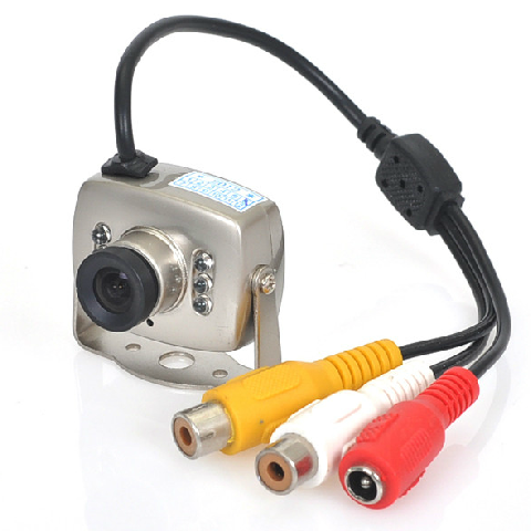 韩国芯片微型监控摄像头 迷你摄像机 红外夜视探头 超小监控器