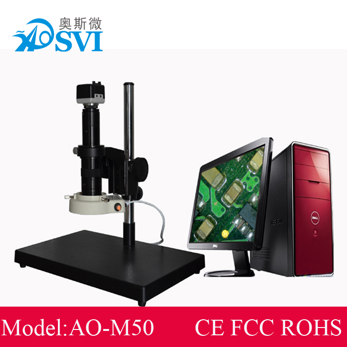 电子显微镜/视频显微镜/测量储存USB接电脑显微镜/AO-M50