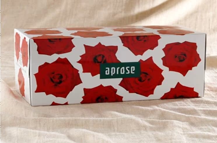 日本进口AR玫瑰硬盒保湿面巾纸220抽装（爸爸回来了明星同款）