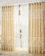 璀璨人生现代中式烫金遮光成品窗帘宽1.5米*高2.6米*2片