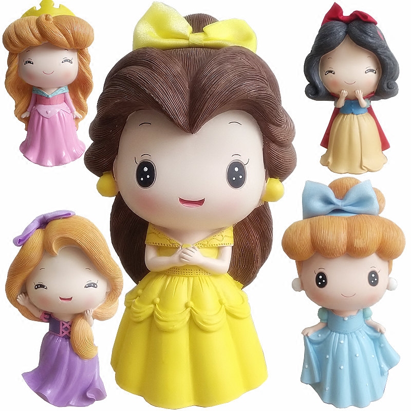 儿童储蓄罐大号超大迪士尼公主系列女孩存钱罐送女友创意生日礼物