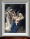 十字绣DMC 画格天主教基督教圣母玛利亚和耶稣以马内利神爱世人