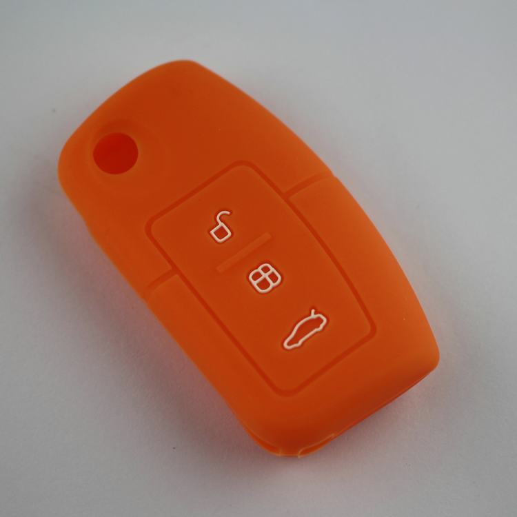 福特福克斯 嘉年华汽车专用硅胶汽车钥匙保护套