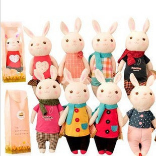 正版metoo咪兔提拉米苏兔套装提拉米兔公仔毛绒玩具七夕女生礼品