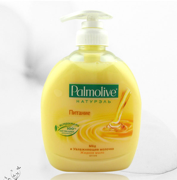 意大利正品代购洗手液瓶装Palmolive 泡沫天然蜂蜜滋润抑菌300ML