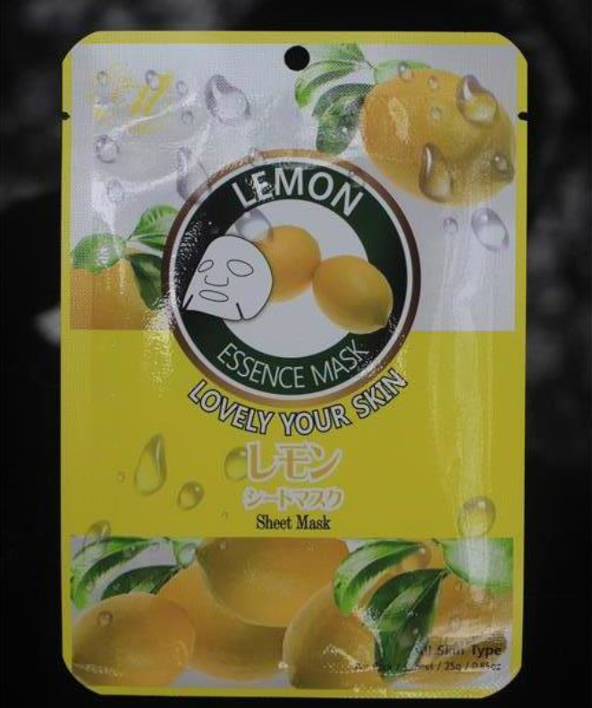 10片包邮韩国美友正品代购柠檬精华面膜美白淡斑 抗皱 祛黄保湿