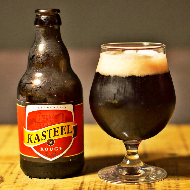 比利时进口Kasteel Rouge卡斯特红啤酒330ml任选6瓶包邮