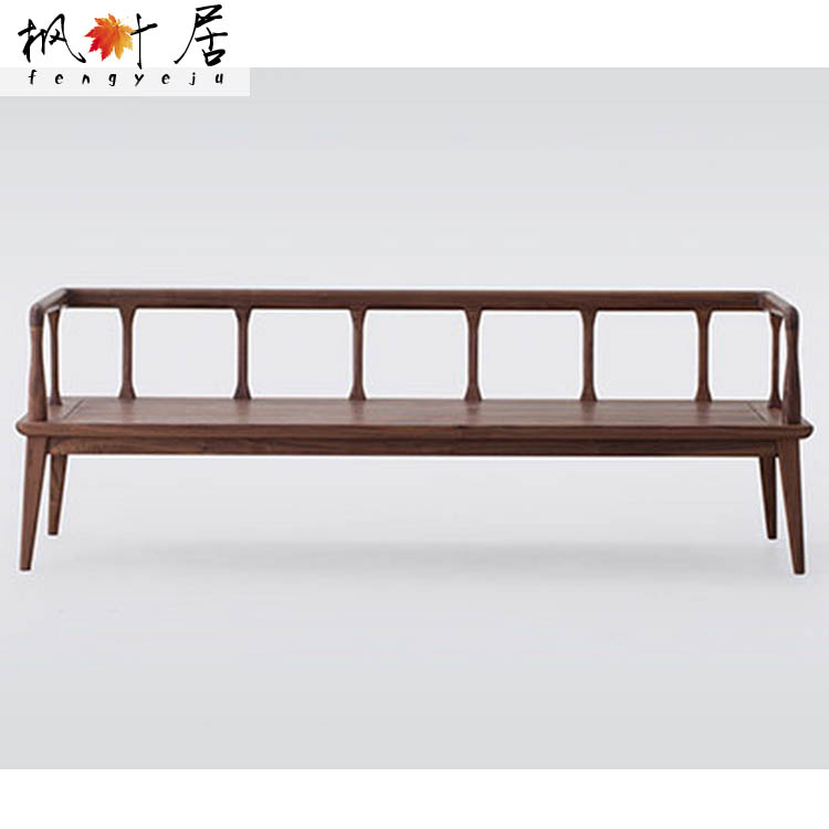 简约现代中式风格榆木实木沙发组合沙发床榫卯结构沙发直销可定制