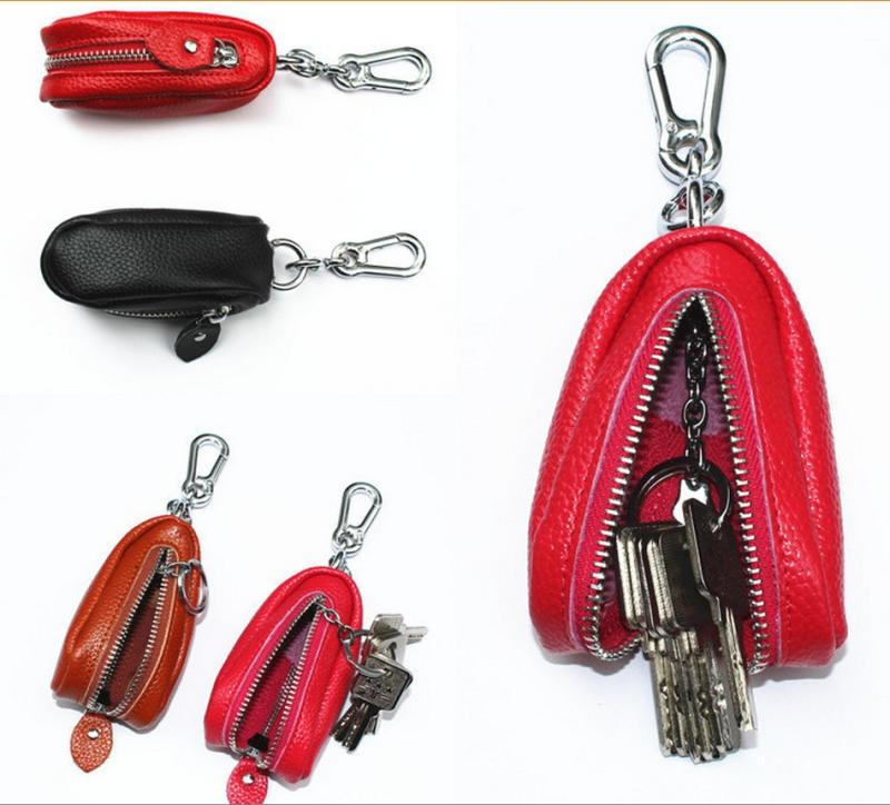 钥匙包2015新款 女式多功能卡包钥匙包 男士真皮腰挂钥匙包 可爱
