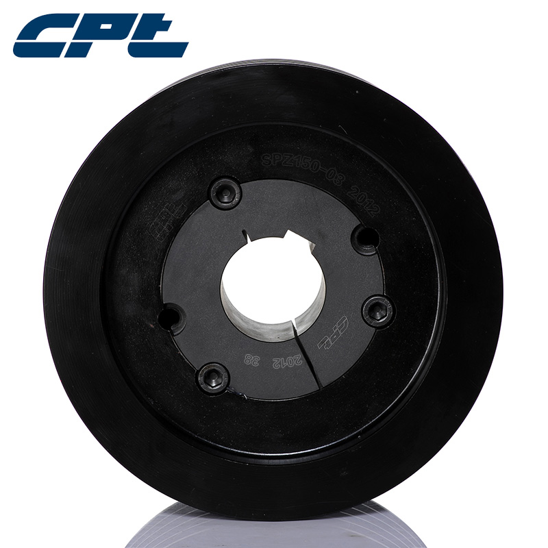 CPT 欧标皮带轮SPZ150-03-2012节径150三槽 含锥套2012可定制
