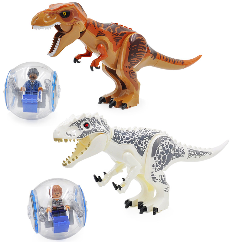 益智积木拼装玩具恐龙 玩具模型 套装 塑料 侏罗纪世界将牌79151