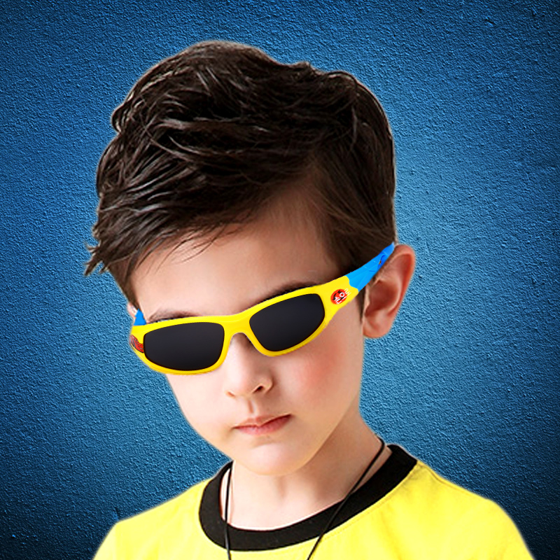 儿童太阳镜 潮酷男童女童宝宝墨镜 偏光遮阳防紫外线眼镜