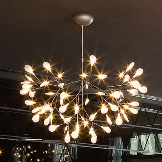 新流行后现代客厅餐厅 创意个性艺术叶子设计师吊灯