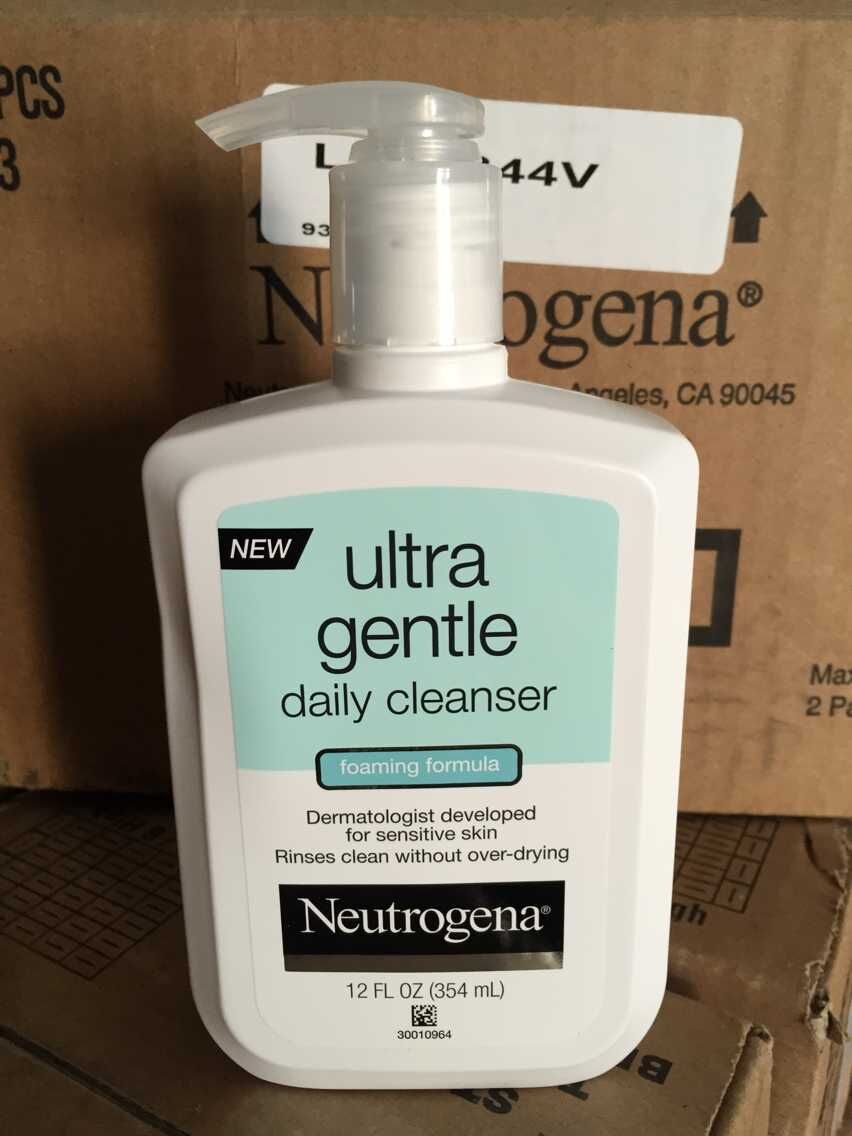 美国Neutrogena露得清Ultra Gentle柔润温和日常洁面洗面乳354ml
