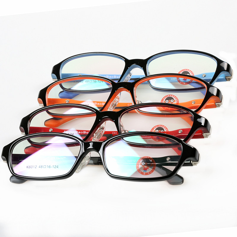超轻硅胶TR90儿童眼镜框架近视远视斜视弱视配镜治疗耐压学生眼镜