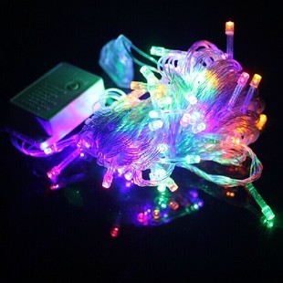 圣诞节LED彩色灯8米10米可串联婚庆装饰灯Christmas lights