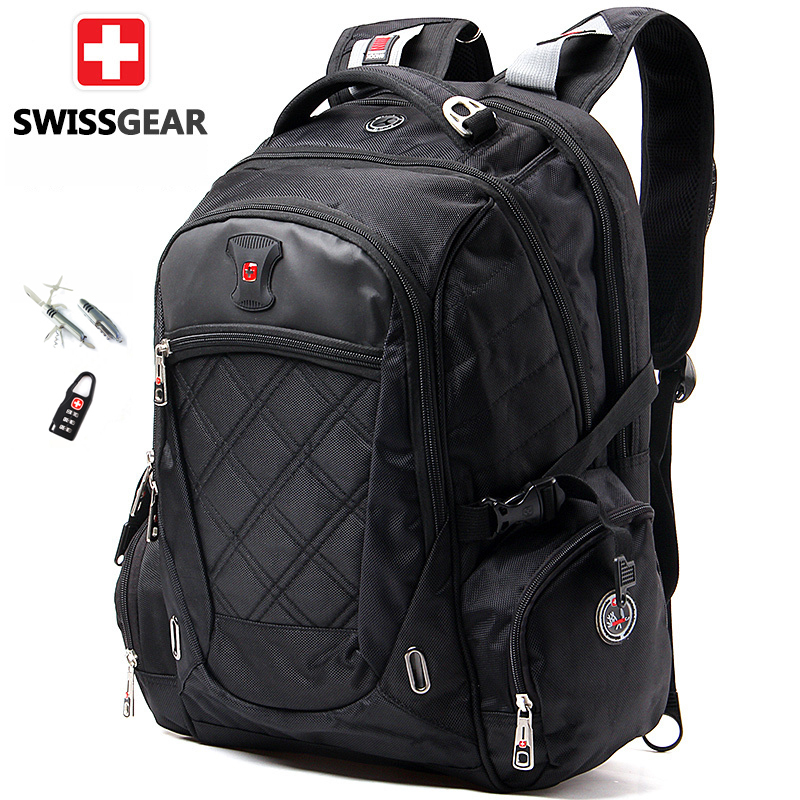 SWISSGEAR瑞士军刀双肩包大容量15.6寸男士商务背包笔记本电脑包