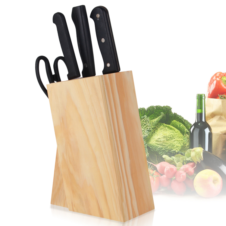 松木环保刀架厨房用品创意菜刀架刀座沥水刀具收纳架刀座特价包邮