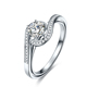 铂金钻石戒指定制求婚钻石女戒 钻石戒指 结婚求婚订婚钻戒定制
