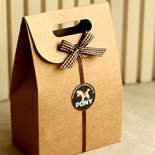 烘焙包装饼干盒 牛皮纸曲奇饼干袋 小西点盒 烘焙包装盒