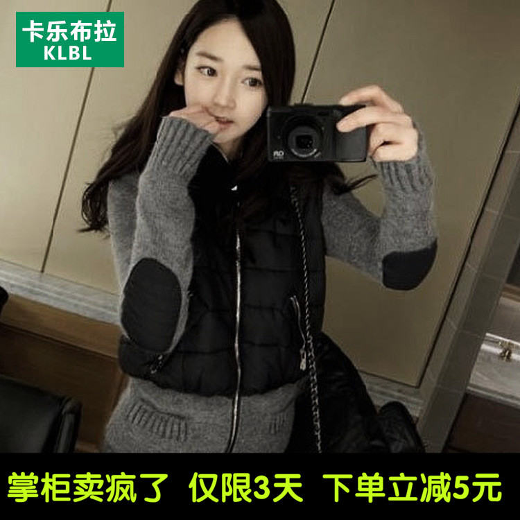 2015冬季新款韩版女装羽绒棉衣女修身加厚保暖学生少女羽绒衣外套