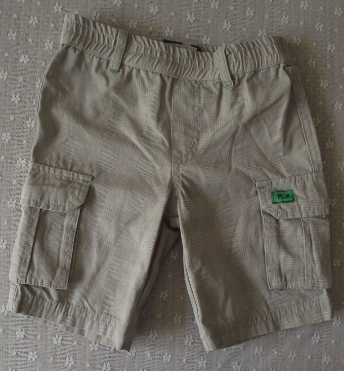 欧美品牌p**lin 夏季 水洗棉 男童短裤/五分裤/中裤 2---5岁 两色