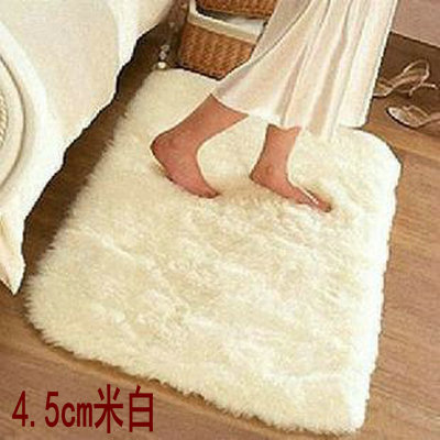 特价欧式水洗长毛丝绒地毯时尚客厅茶几卧室满铺地毯可爱楼梯地垫