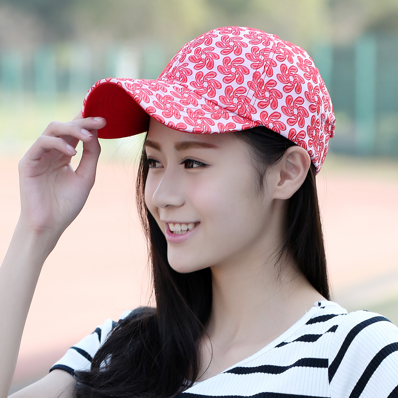 2015春夏新款韩国帽子 休闲时尚女士防晒遮阳棒球帽 刺绣鸭舌帽