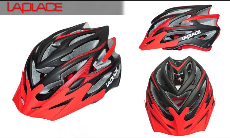 美国LAPLACE拉普拉斯骑行头盔一体成型自行车头盔山地车头盔 Q7