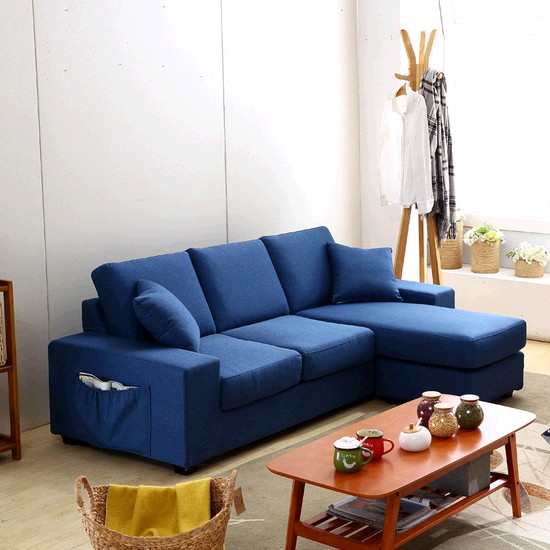 沙发 时尚小户型客厅布艺沙发 自由组合储物沙发