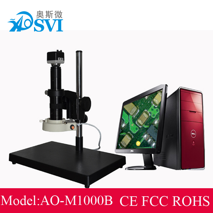测量、录像、拍照图像处理编辑视频显微镜、测量显微镜AO-M1000B