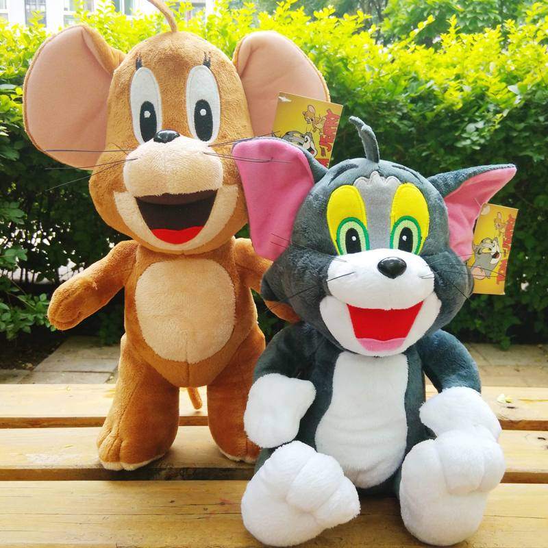 正版猫和老鼠公仔 毛绒玩具 特大号TOMandJERRY 卡通玩偶布娃娃