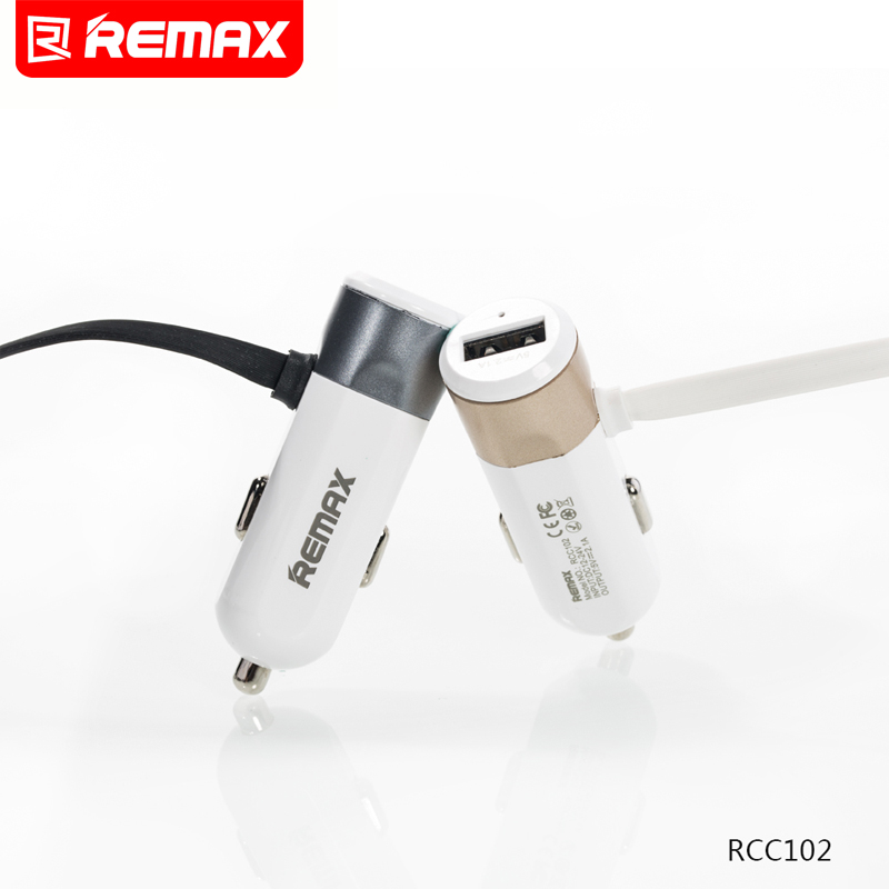 Remax 苹果三星二合一车载充电器汽车点烟器多功能手机车充充电器