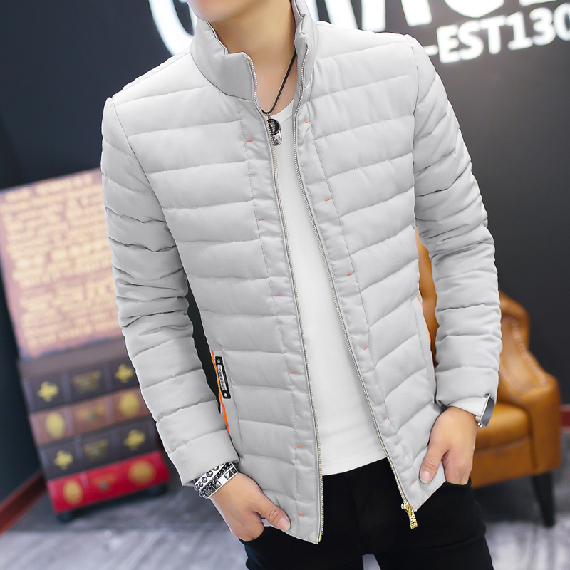 冬季新款男青年韩版上衣男士羽绒服外套男装保暖棉衣时尚短款潮流