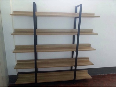新款宜家特价钢木书架组合书架储物架置物架货架展示架木架可定做