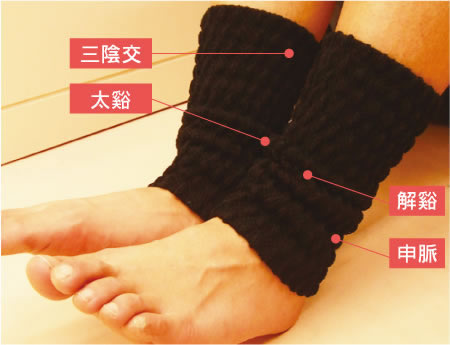 现货日本代购冬季保暖护小腿套远红外线丝防寒护脚踝护腿套男女用