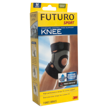 3M/护多乐FUTURO 运动系列护具 中等强度型 透气式护膝运动防护