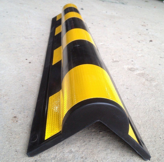 护角 橡胶圆弧型护角 80cm高纯优质橡胶护墙胶 停车场交通设施