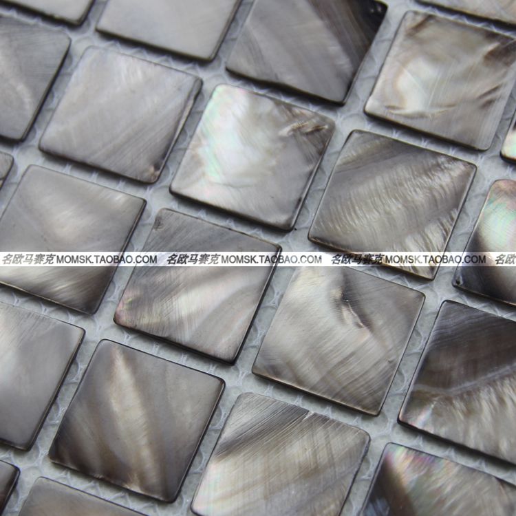 【名欧马赛克】纯天然贝壳 2.5染色贝壳 背景墙 浴室装修瓷砖建材