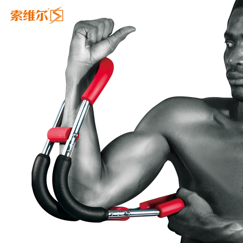 家用臂力器弹簧锻炼握力棒练胸肌健身器材腕力器压力棒棍练力棒