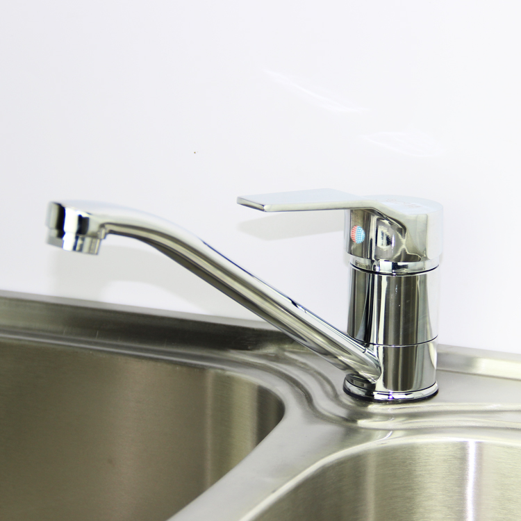 铜冷热厨房龙头 水槽水池360度可旋转水龙头卫浴 单孔 长头出水