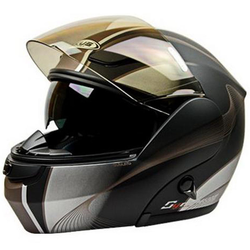 正品台湾瑞狮冬盔3000A双镜片揭面盔三用盔 摩托车头盔全盔跑盔