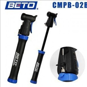 自行车打气筒BETO CMPB-02B便携迷你打气 自行车打气筒 带篮球针