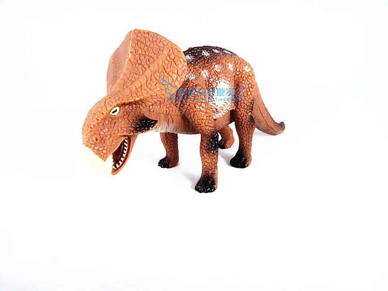 特价正品促销稀有仿真恐龙模型儿童玩具收藏摆件/原角龙长24厘米