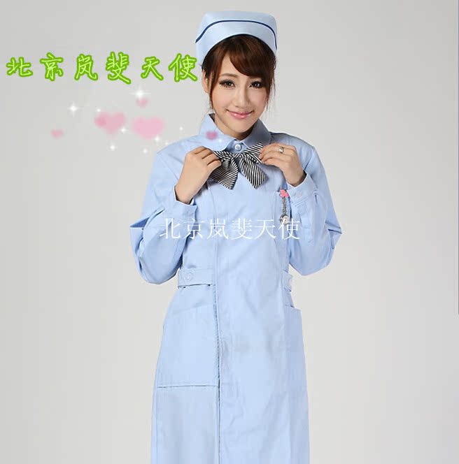 北京岚斐天使 护士服装 短袖夏装 牙科口腔医生服 质保终身 白色