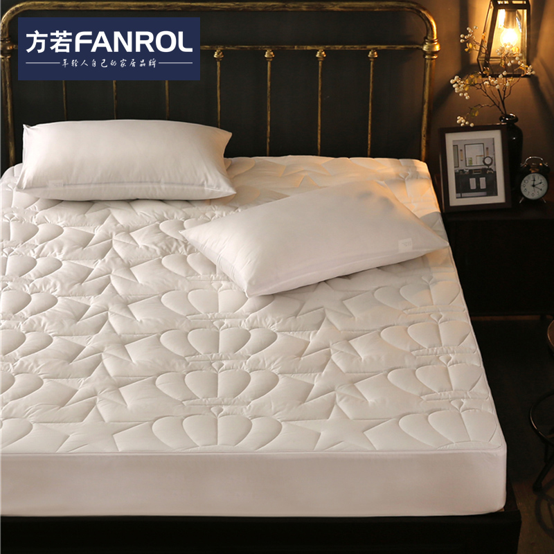全棉床垫子床褥子床护垫1.8m保护套防滑垫被1.5m纯棉夹棉床笠单件
