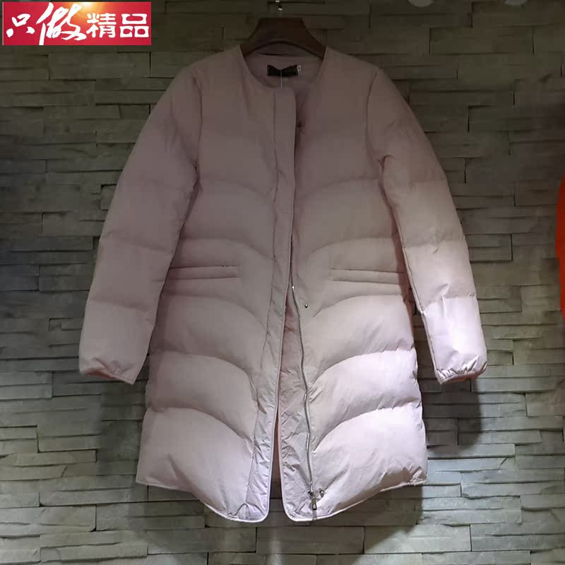 依古拉99033正品2015冬季新款韩版中长款款羽绒棉衣潮面包服女