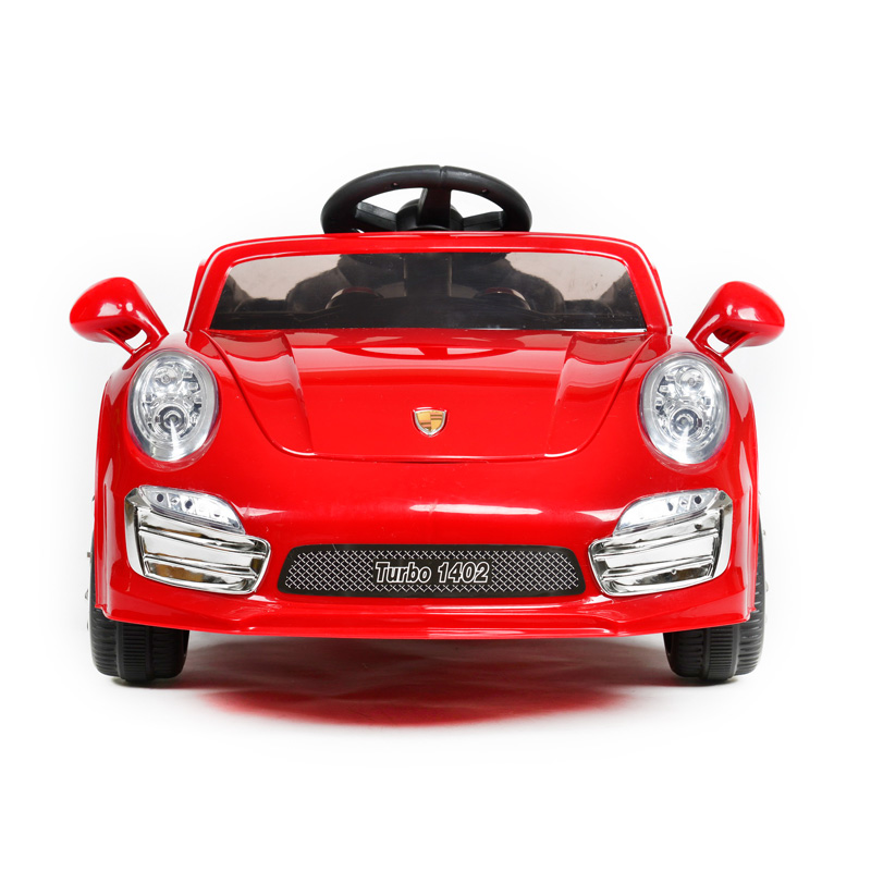 瑞迪高保时捷儿童电动车双驱2.4G一对一遥控汽车宝宝电瓶车玩具车