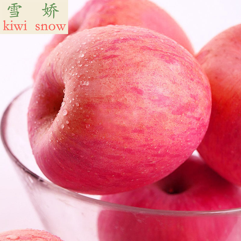洛川红富士75#雪娇品牌极品红富士苹果，老树苹果8个 新鲜水果