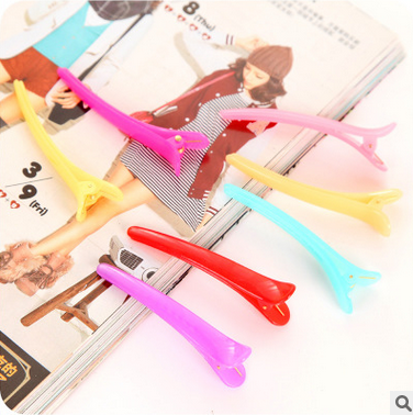 创意韩国居家小清晰糖果色果冻简约塑料发蓬盘发夹可爱发夹